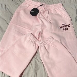 White Fox Boutique Pink Joggers